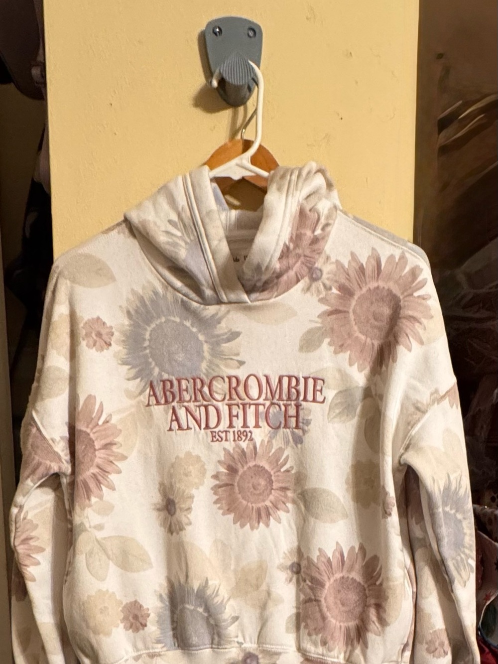 Abercrombie Kids Floral Hoodie & Jogger Set — Size 13/14